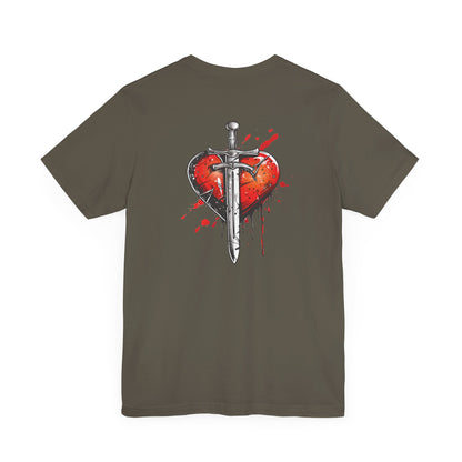 "Heart" Short Sleeve Tee