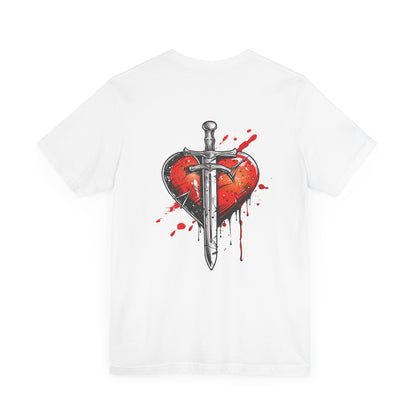 "Heart" Short Sleeve Tee