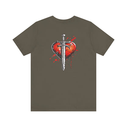 "Heart" Short Sleeve Tee