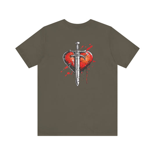 "Heart" Short Sleeve Tee